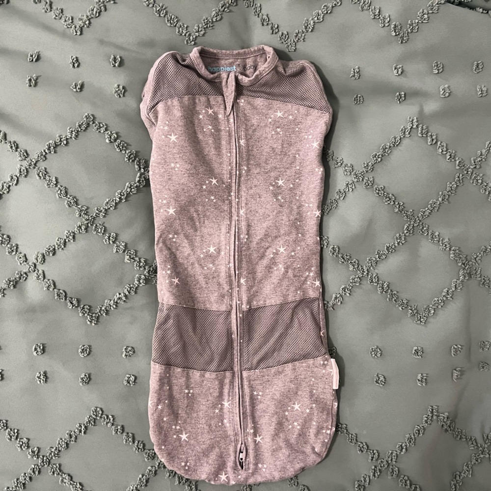 Happiest Baby Sleepea Swaddle; Mint green; Size L; EUC